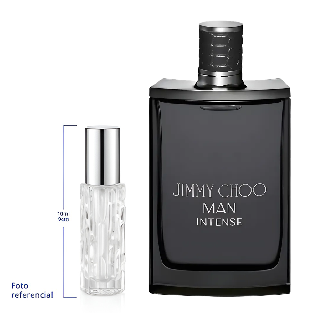 Jimmy Choo Men Intense Decant Travel Size 5ml y 10ml  de 75 a 150 Sprays Aprox Eau De Toilette For Men