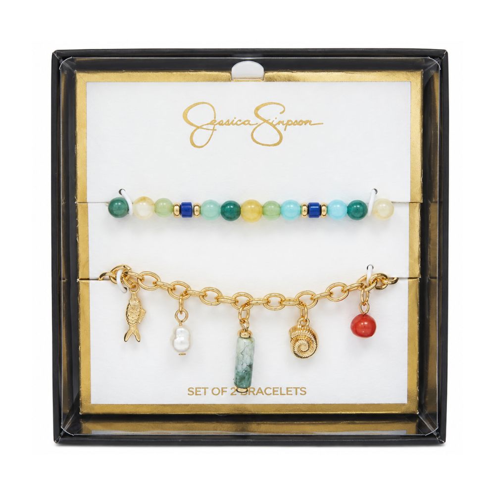 Jessica Simpson Set de Pulsera Ocean 2 Und
