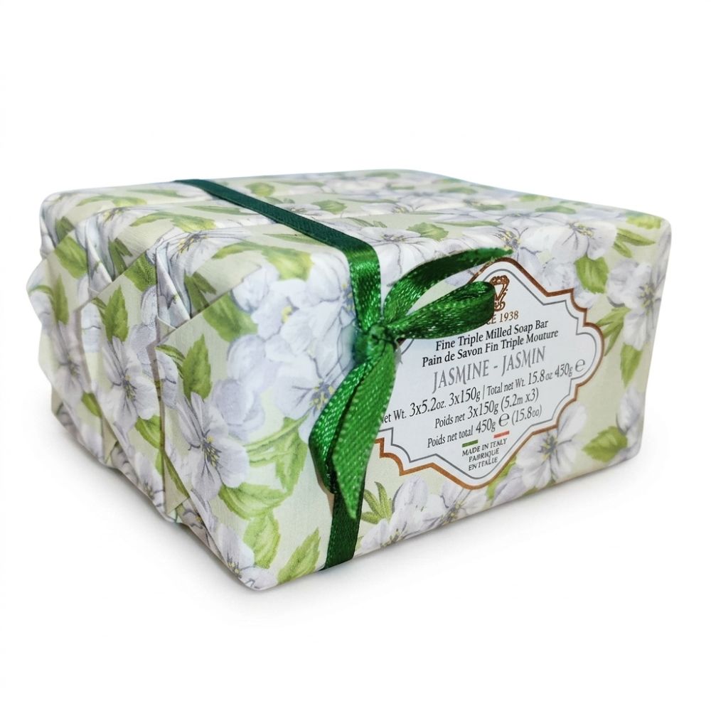 Jabón de Barra Zeni Since 1938 Jasmine Pack 3 Und