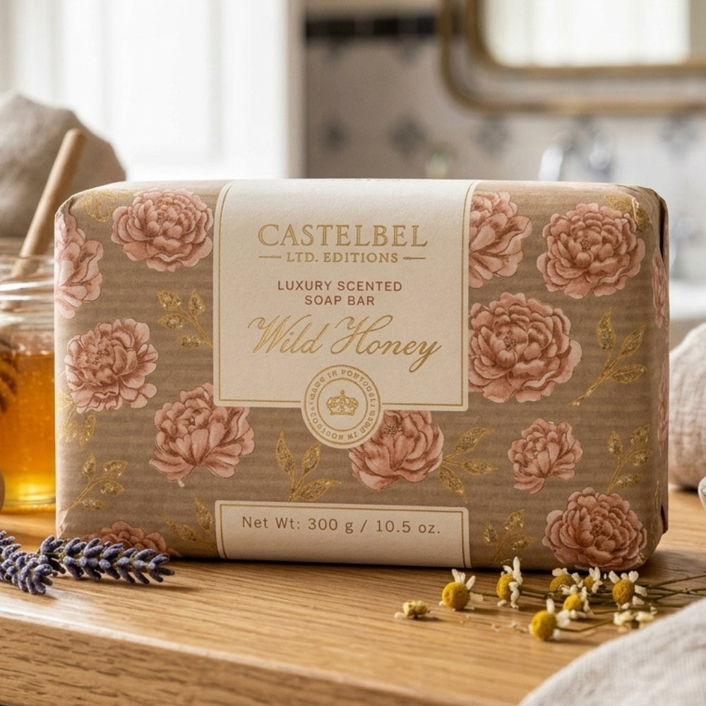 Castelbel Jabón En Barra Wild Honey 1Und
