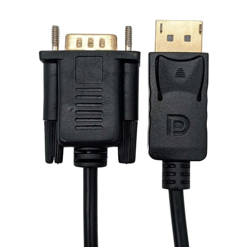 Jemip Cable Adaptador DP Macho A VGA Macho Color Negro