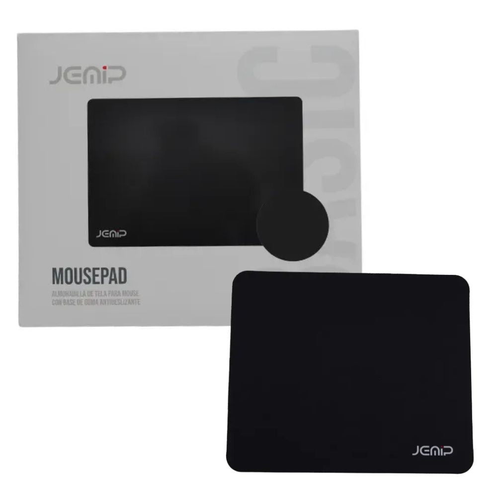Jemip Mouse Pad Basic Más Básico Y Muero Con Base Antideslizante