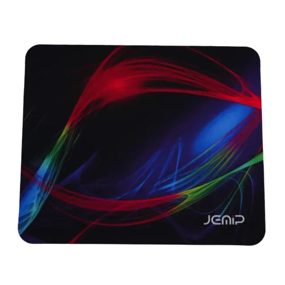 Jemip Mouse Pad Basic Neon Disco Con Base Antideslizante
