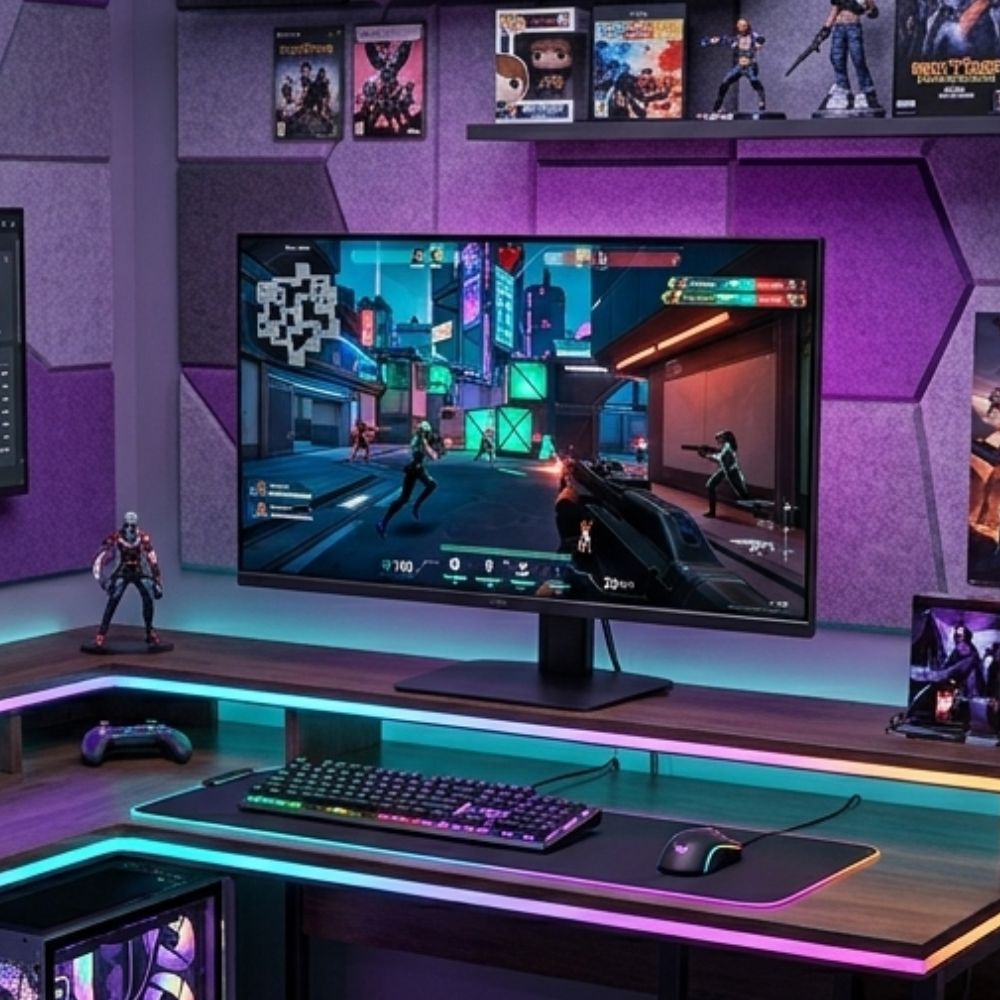 Jemip Monitor Gaming X-Master Full HD 24.5" Color Negro