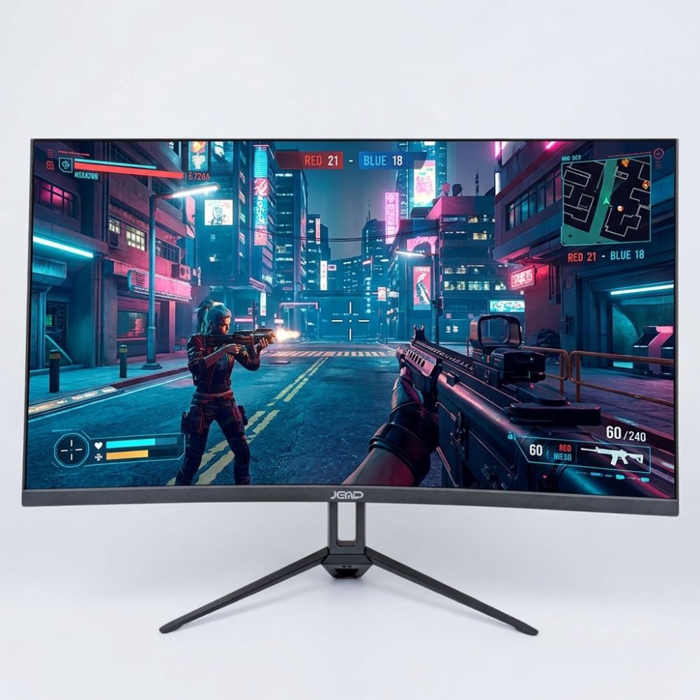Jemip Monitor Gaming Curvo Zeta One Curved Full Hd 27" Color Negro