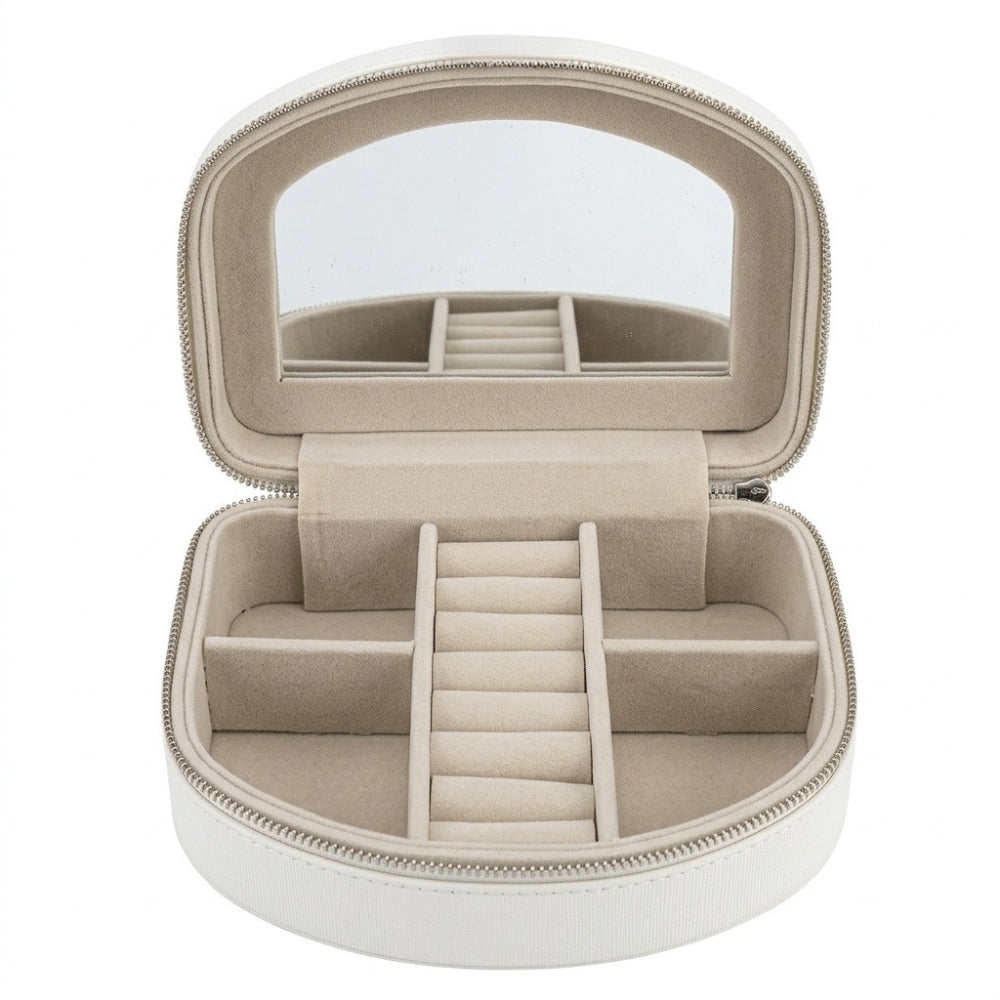Cupcakes And Cashmere  Mini Joyero Jewelry Organizer White