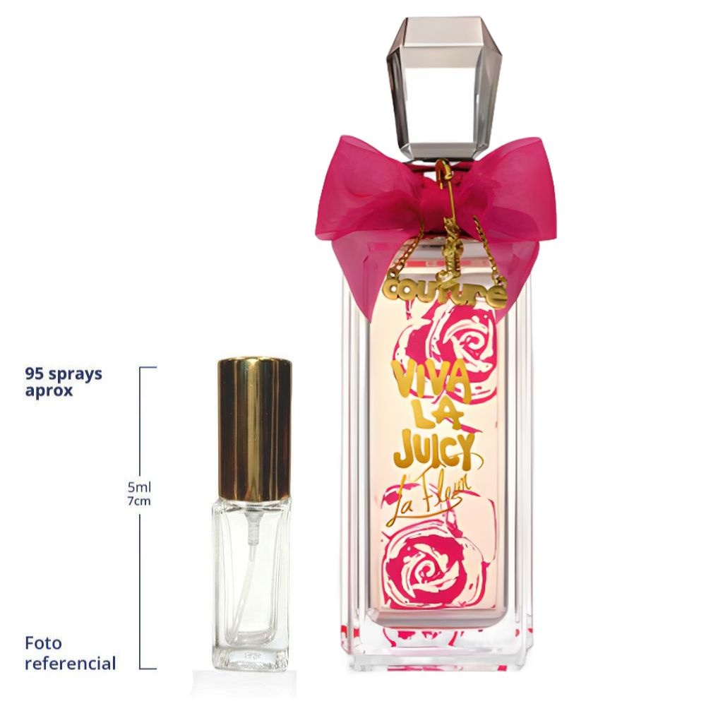 Juicy Couture Viva La Juicy La Fleur Decant Travel Size Eau De Toilette For Woman