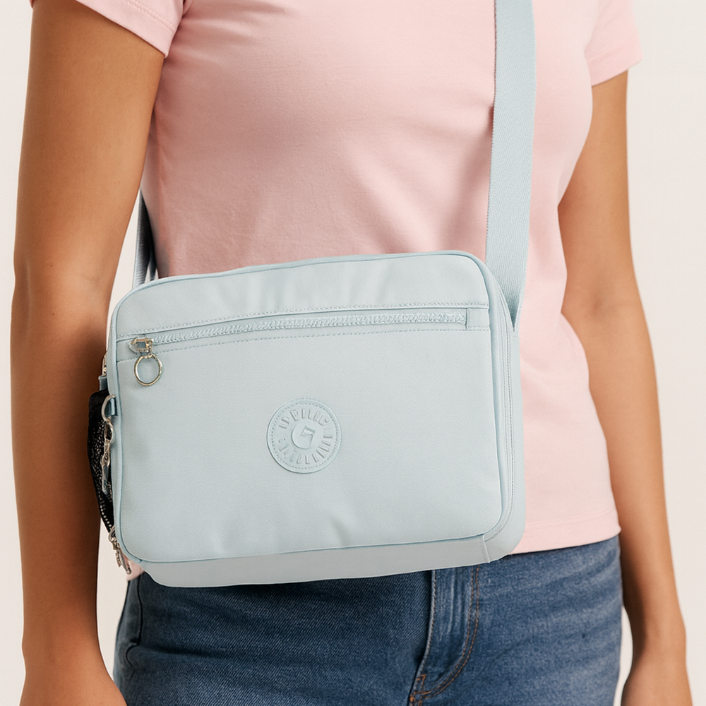 Kipling Lonchera Glacier Blue Twill Ermy