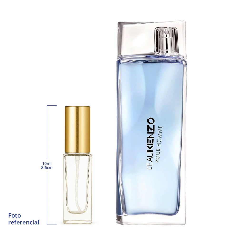 Kenzo L´Eau Pour Homme Decant Travel Size 10ml 150 Sprays Aprox Eau De Toilette For Men