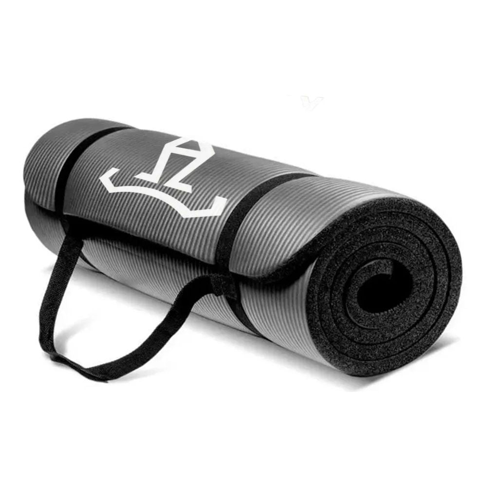 Kimbow Yoga Mat NBR Color Light Black 10mm