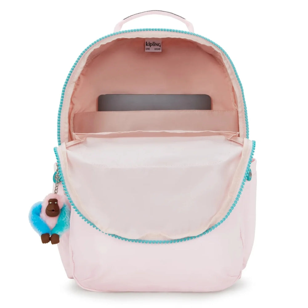 Kipling Bolso Mediano Seoul Sea Pink