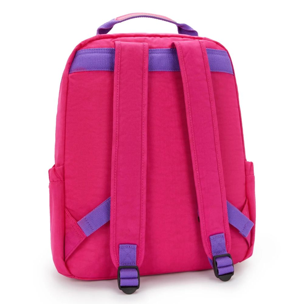 Kipling Bolso Mediano Shelden Azalea Pink