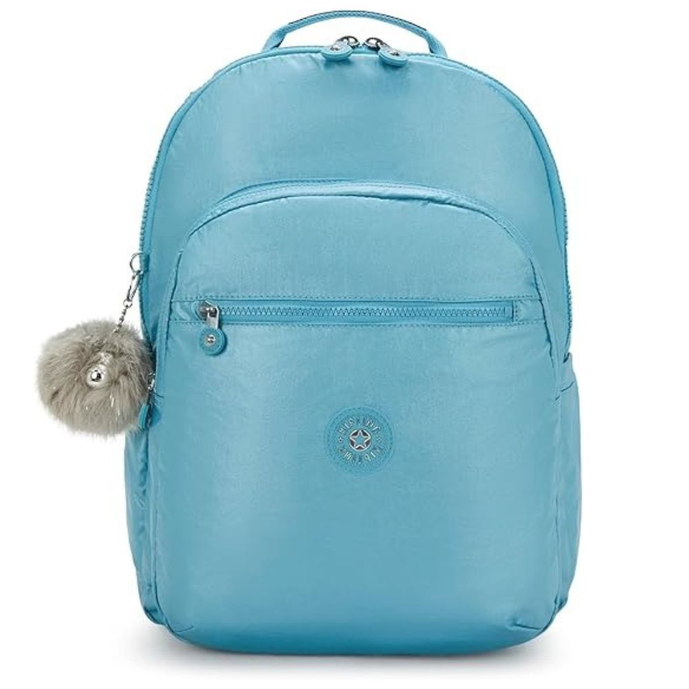 Kipling Bolso Mediano Seoul Aqua Tides Metallic