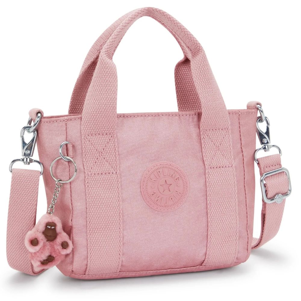 Kipling Cartera Jayla Mini Berry Glow Metallic