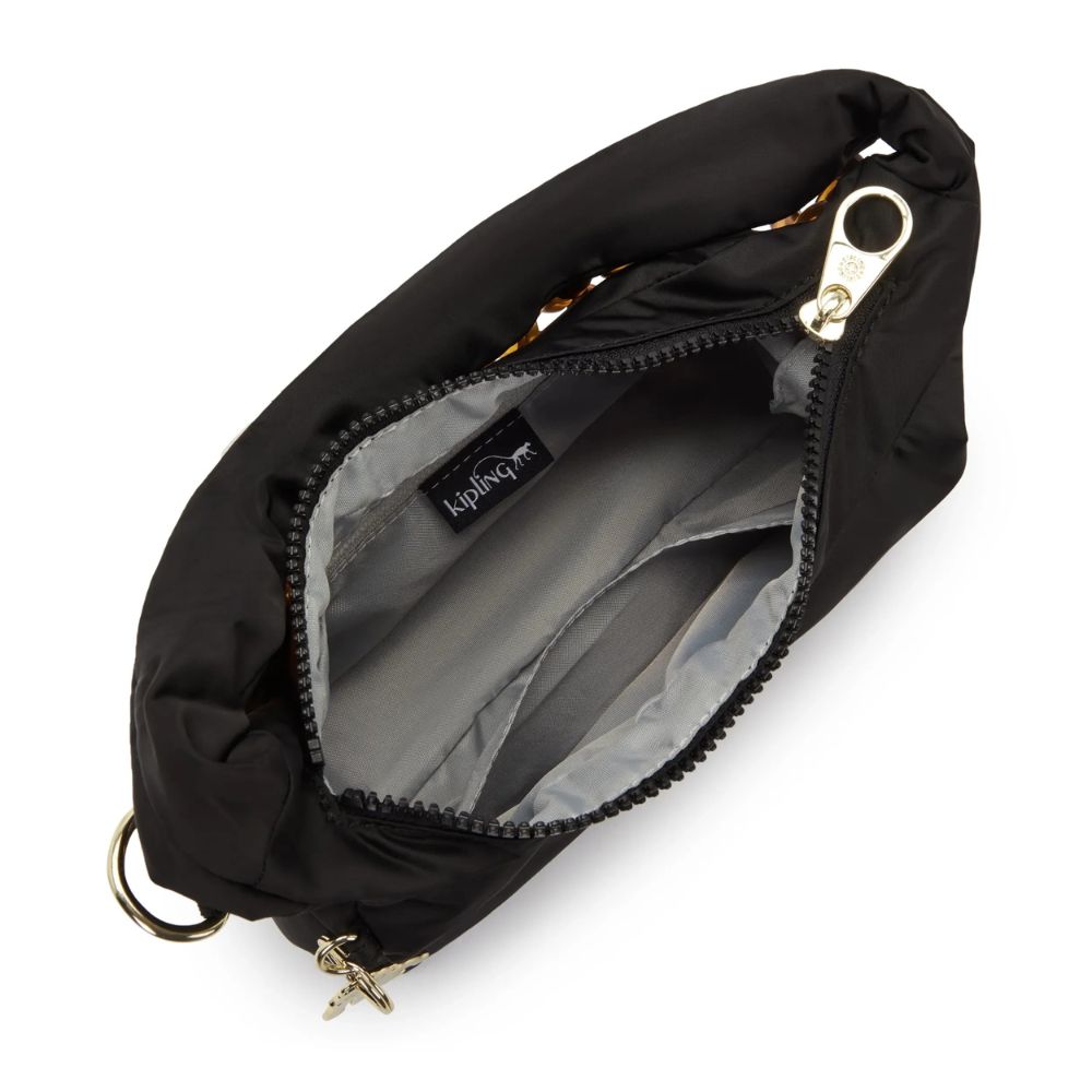 Kipling Cartera Kelsey Charcoal Chain