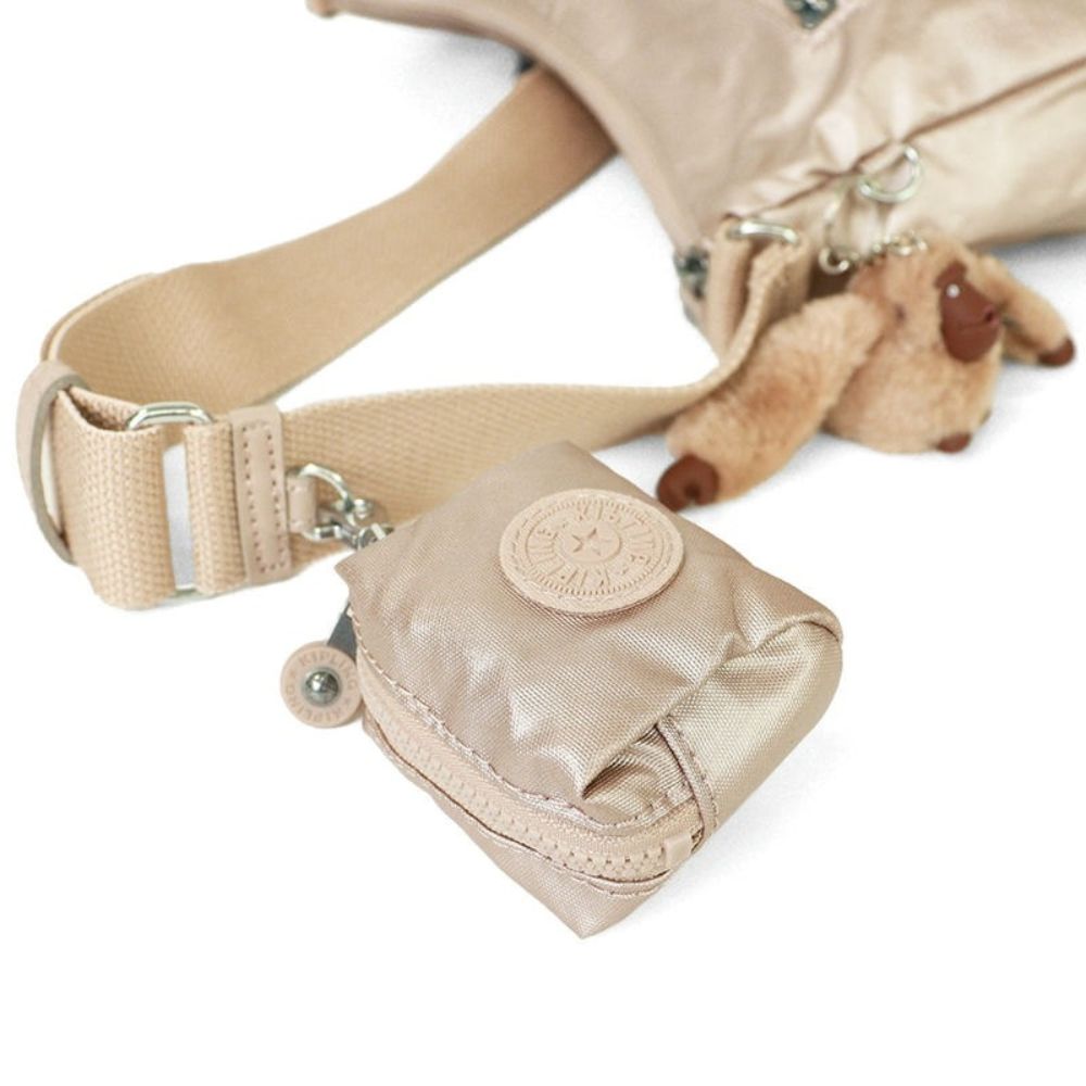 Kipling Cartera Shinae Starry Gold Metallic