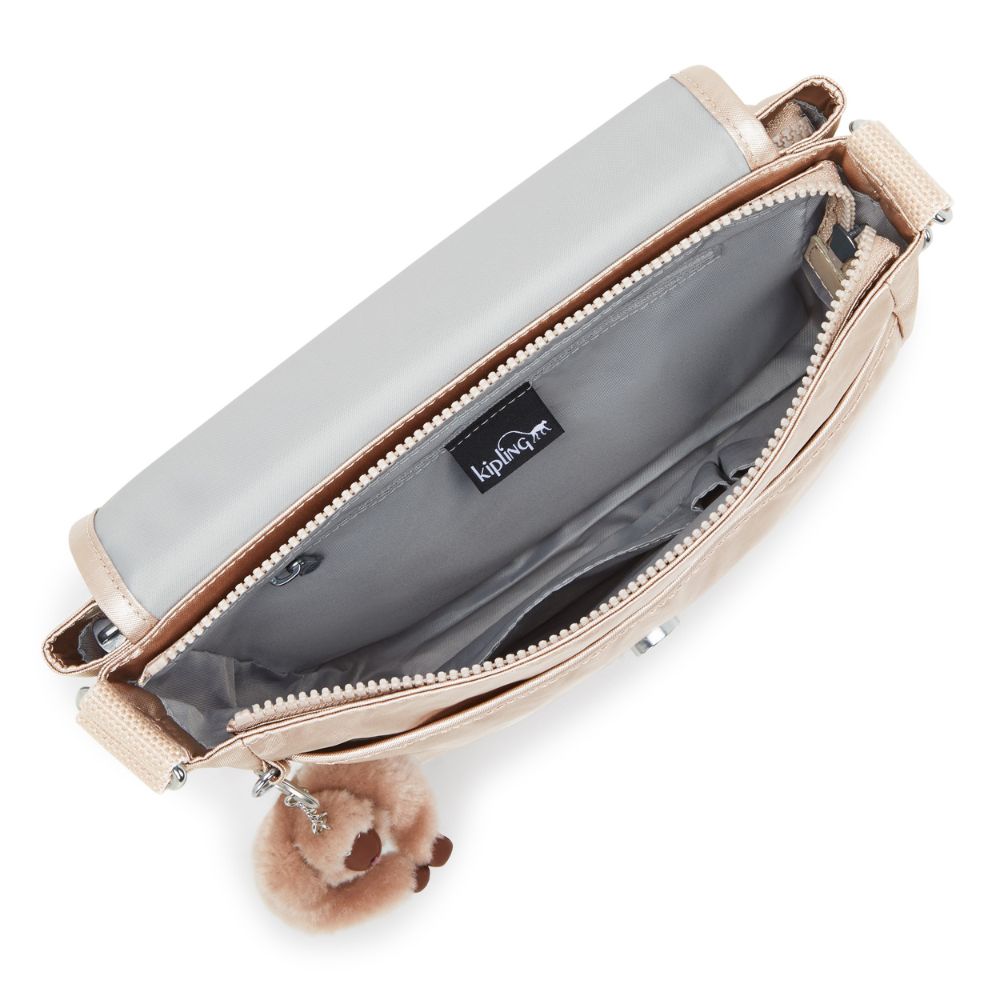 Kipling Cartera Tamsin Quartz Metallic