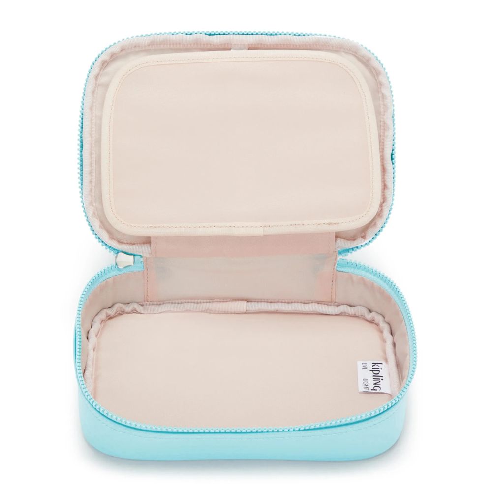 Kipling Cartuchera 100 Pens Mermaid Emboss