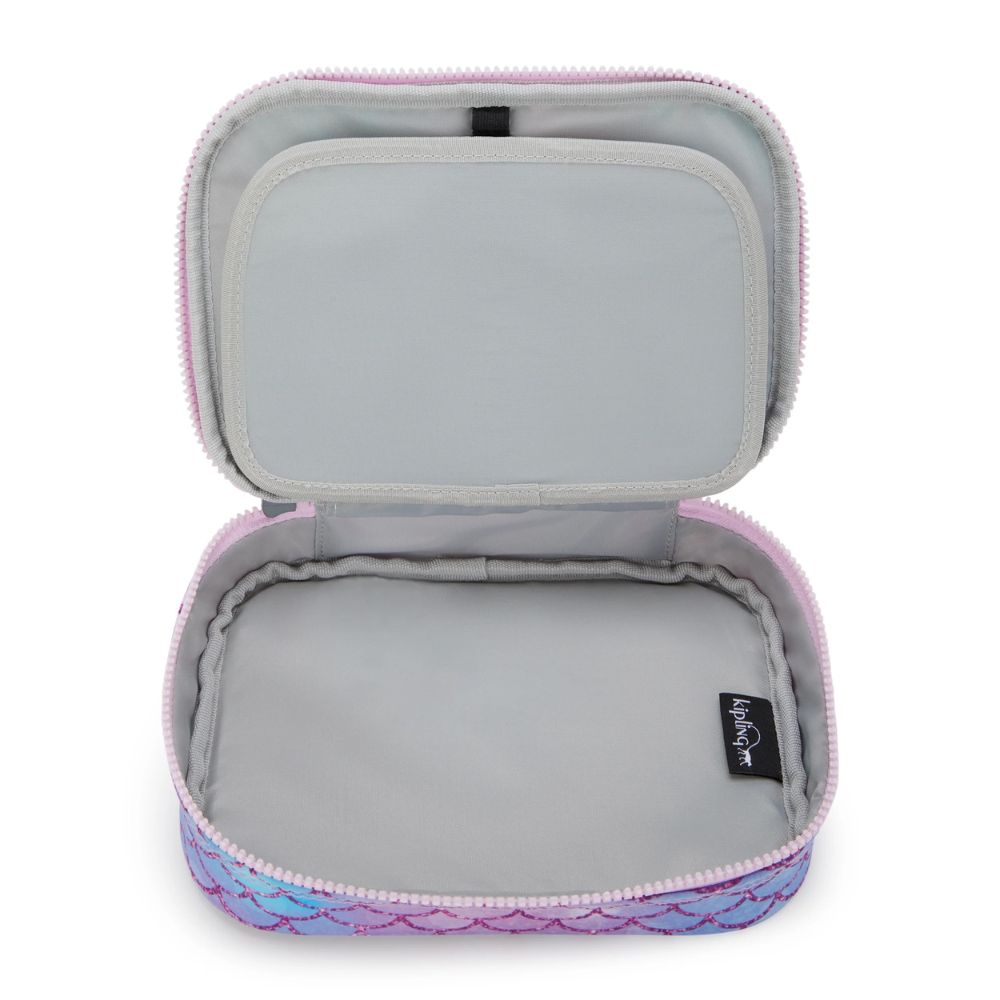 Kipling Cartuchera 100 Pens Mermaid Sparkle
