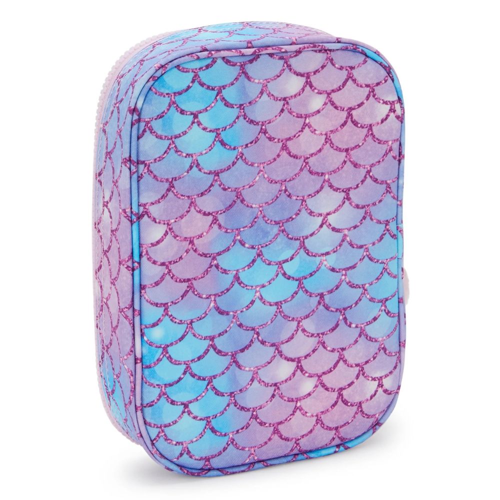 Kipling Cartuchera 100 Pens Mermaid Sparkle