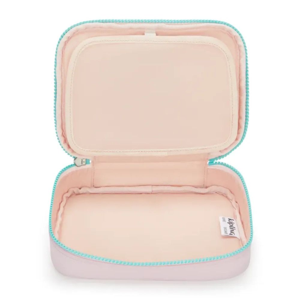 Kipling Cartuchera 100 Pens Sea Pink Met