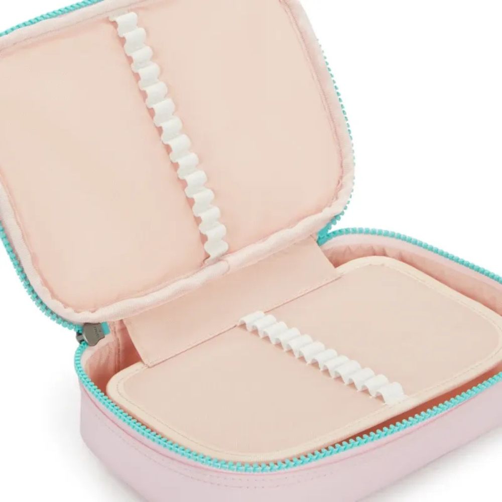 Kipling Cartuchera 100 Pens Sea Pink Met