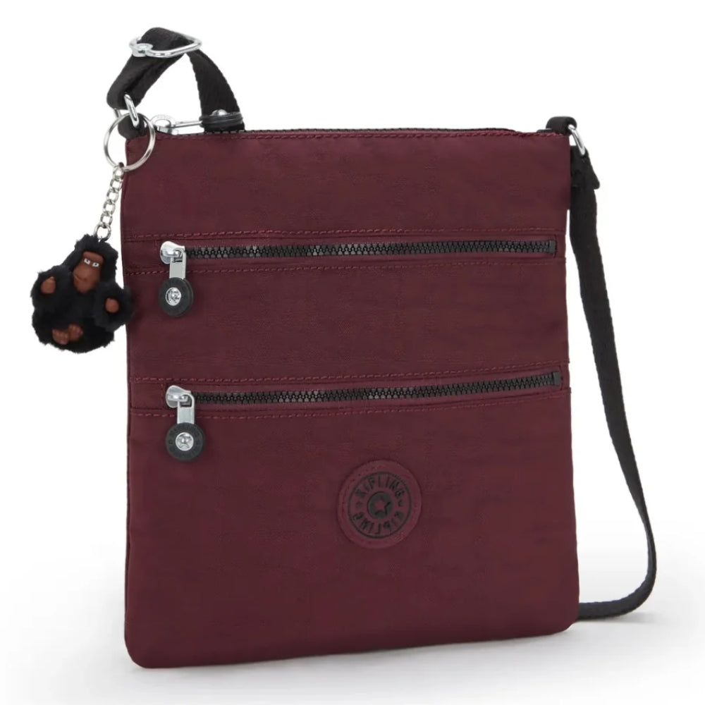 Kipling Keiko Crossbody Bag Mulberry Mocha