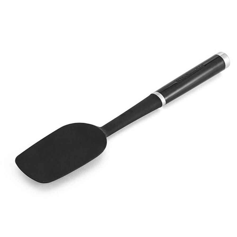 KitchenAid Cuchara Espátula De Silicon Negra