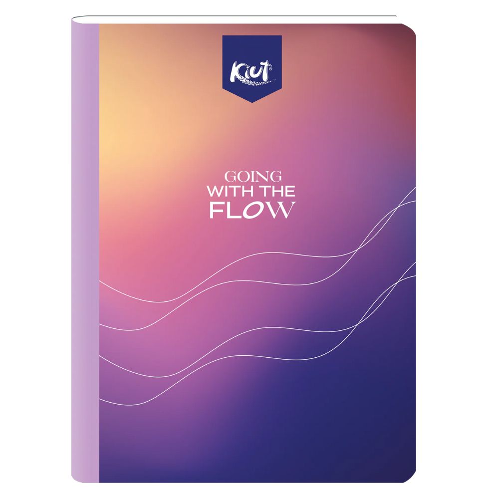 Kiut Cuaderno Cuadriculada 100 Hojas Con Sitckers Diseños Surtidos