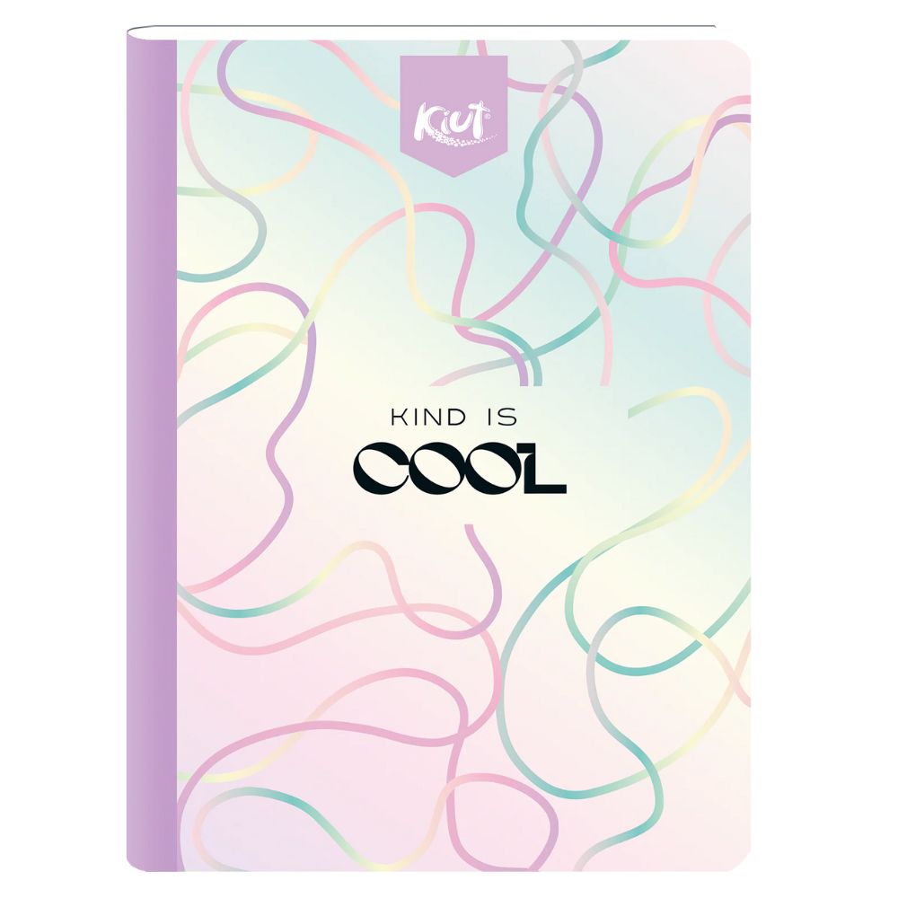 Kiut Cuaderno Cuadriculada 100 Hojas Con Sitckers Diseños Surtidos