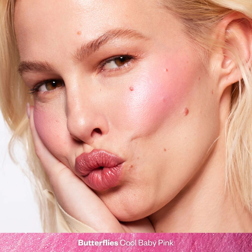 Kosas Blush Is Life Butterflies Cool Baby Pink 4.5gr