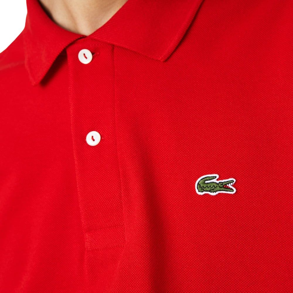 Lacoste Chemise Rojo Para Caballero