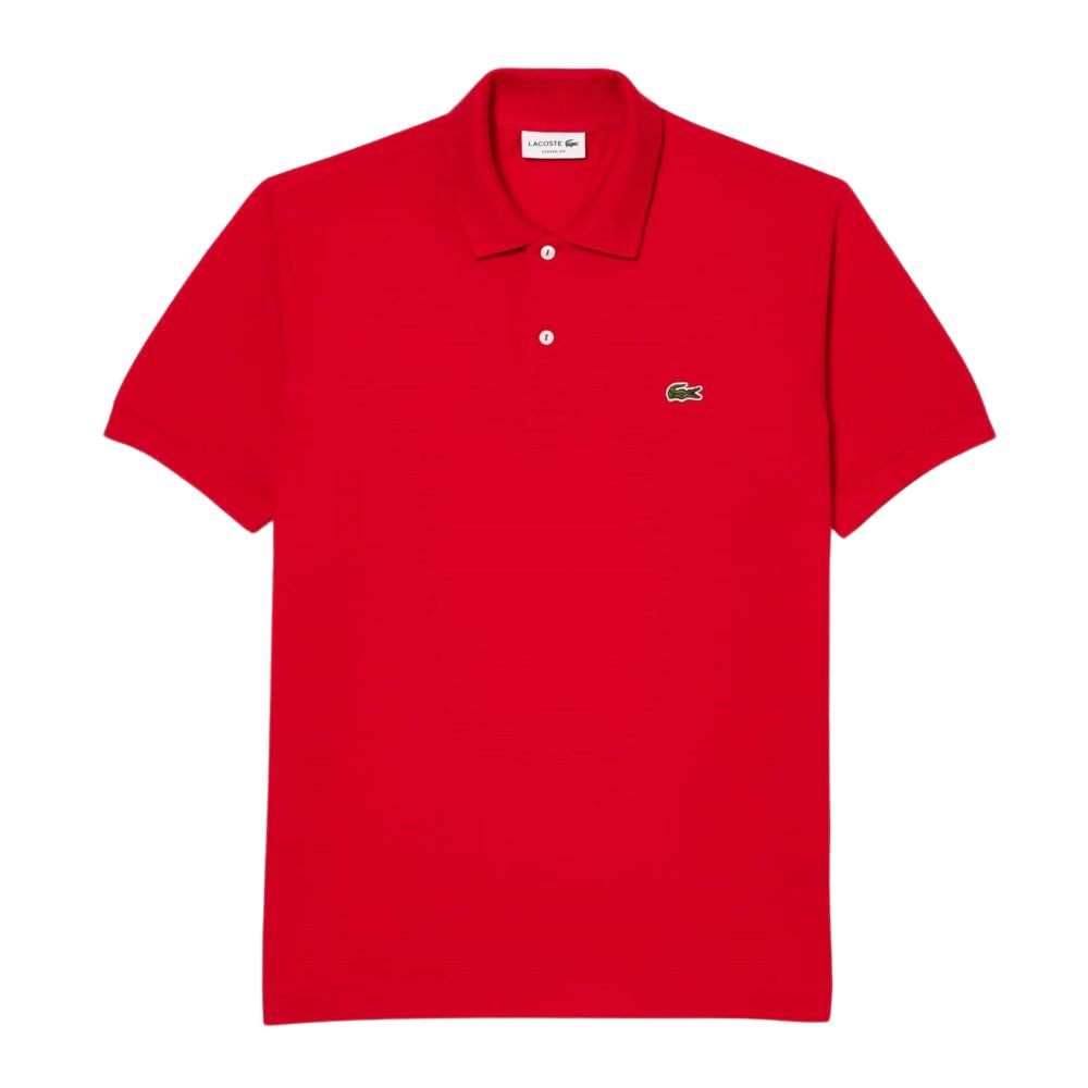 Lacoste Chemise Rojo Para Caballero