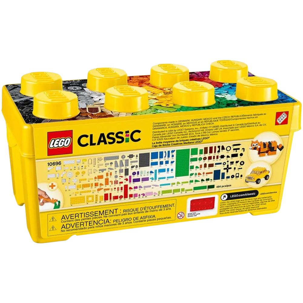 Lego Classic Medium Creative Brick Box 484 Piezas