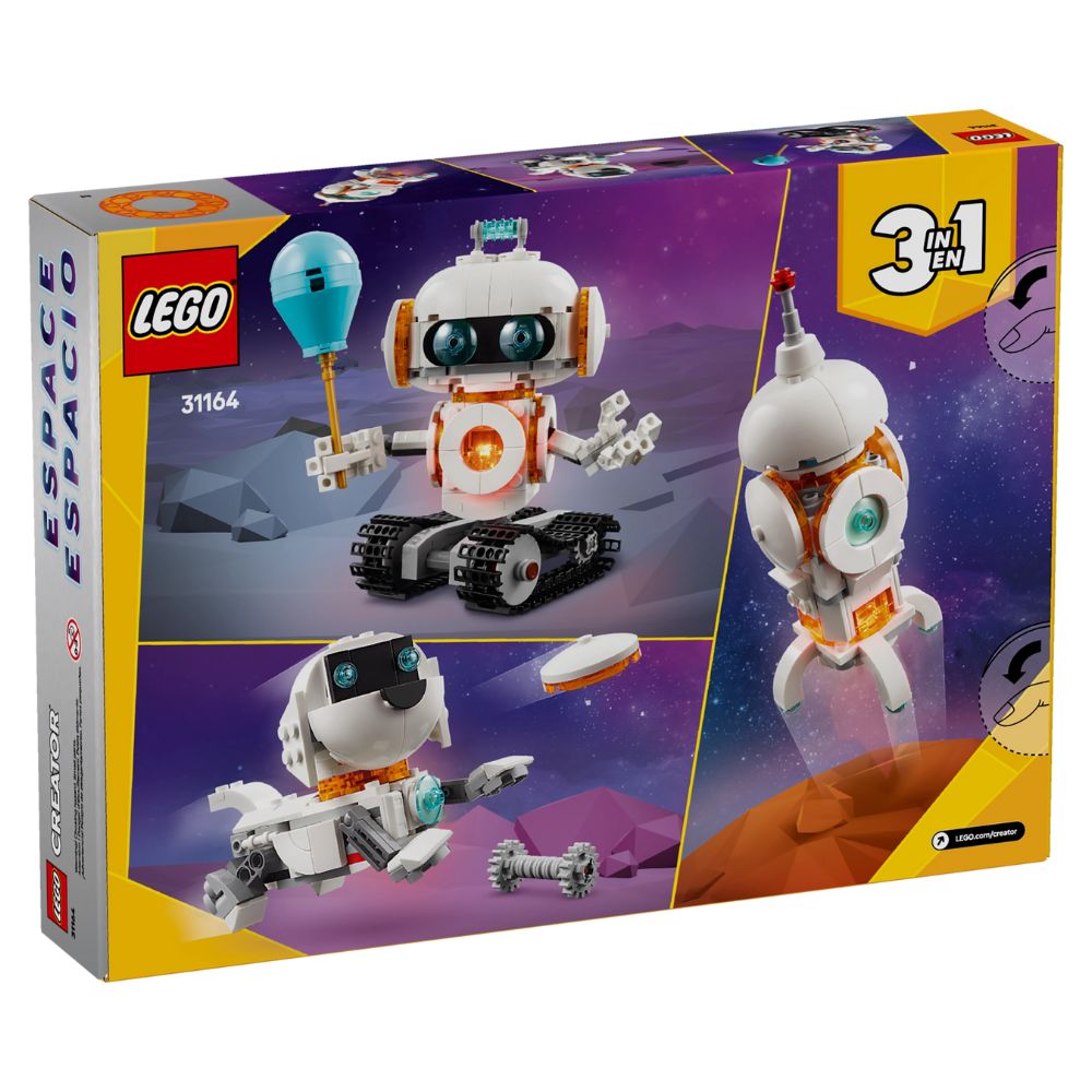 Lego Creator Space Robot 281 Pzas 8+