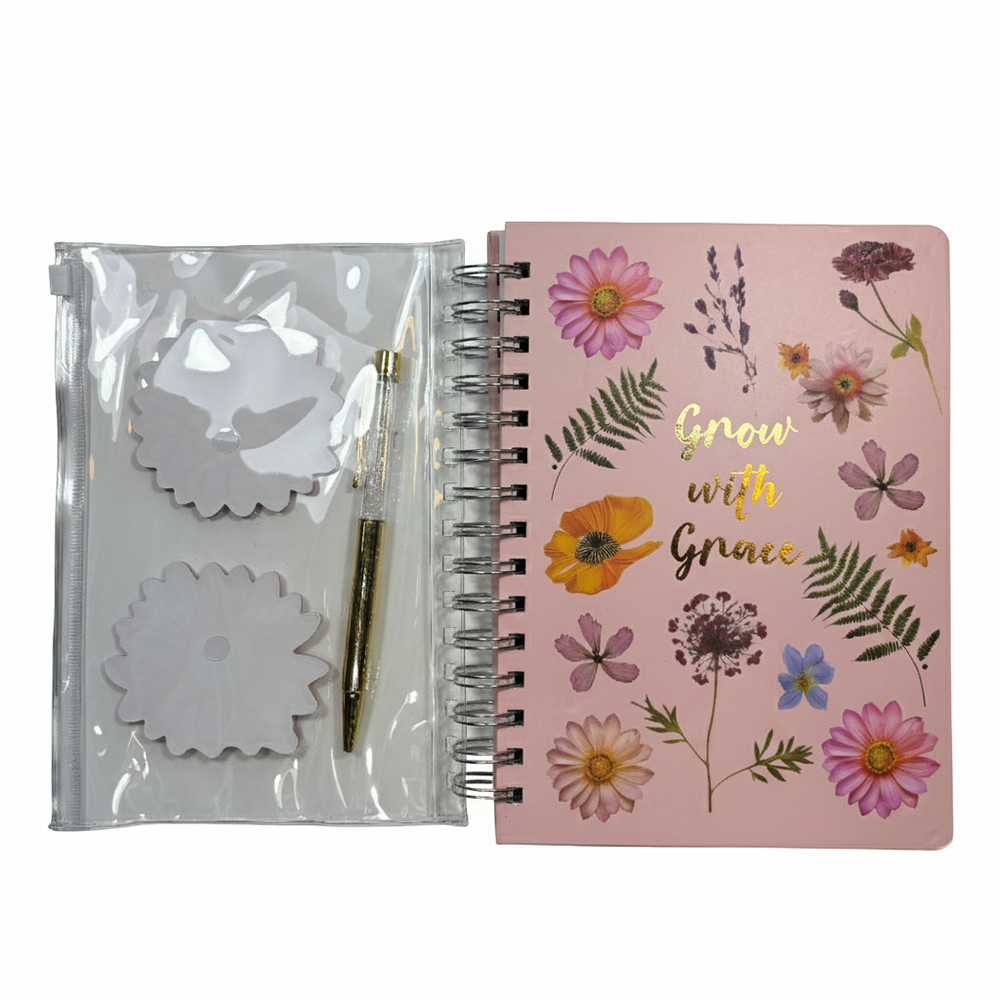 Botum Libreta Espiral Con Bolígrafo Grow With Grace