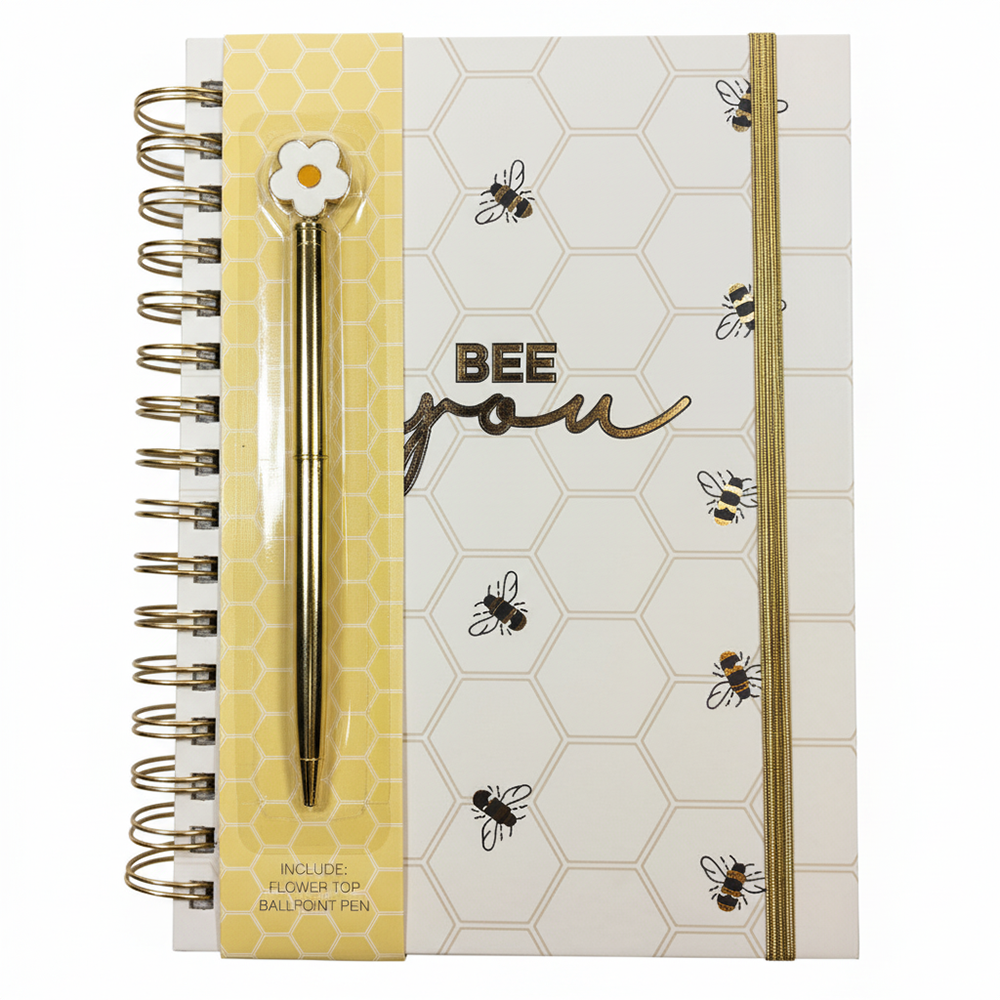 Libreta Espiral Con Bolígrafo Be You