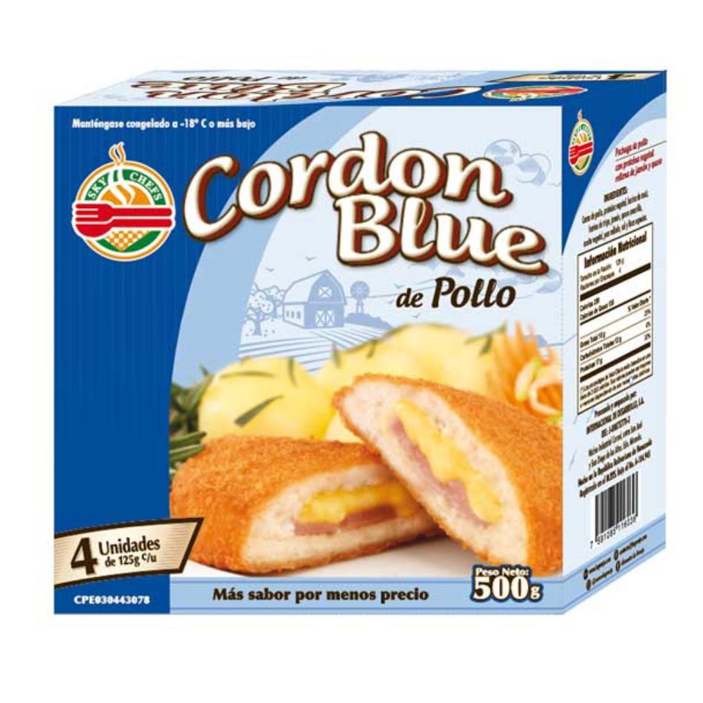 La Granja Cordon Blue 4 Und 500gr