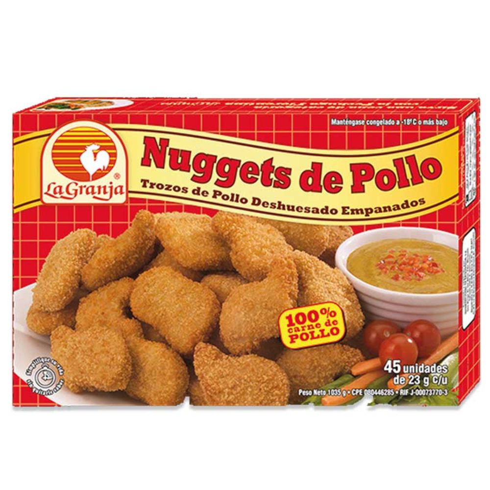 La Granja Nuggets De Pollo 45 Und 1.035kg