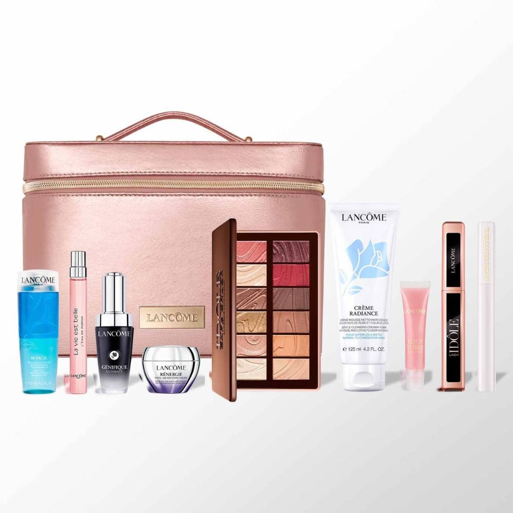 Lancome Holiday 8 Products Beauty Box Full Size