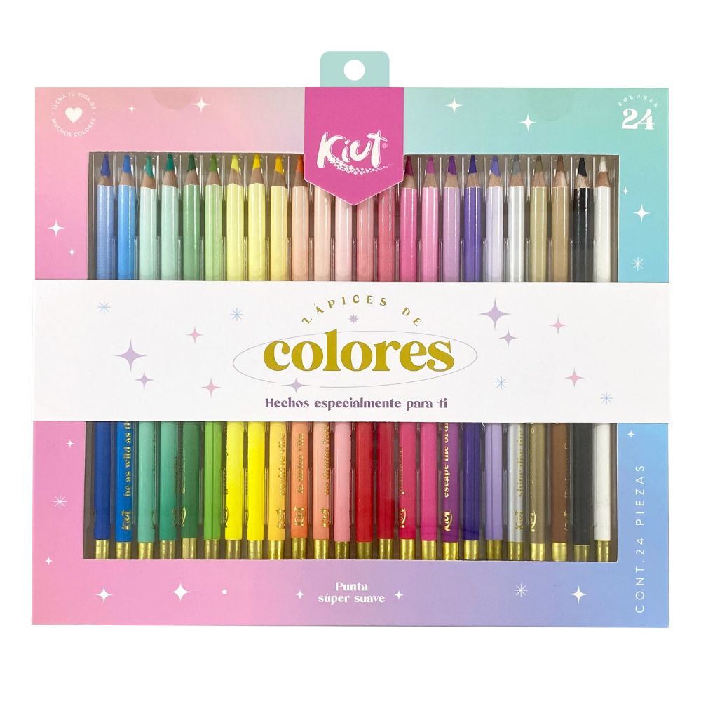 Kiut Lápices De Colores 24 Colores