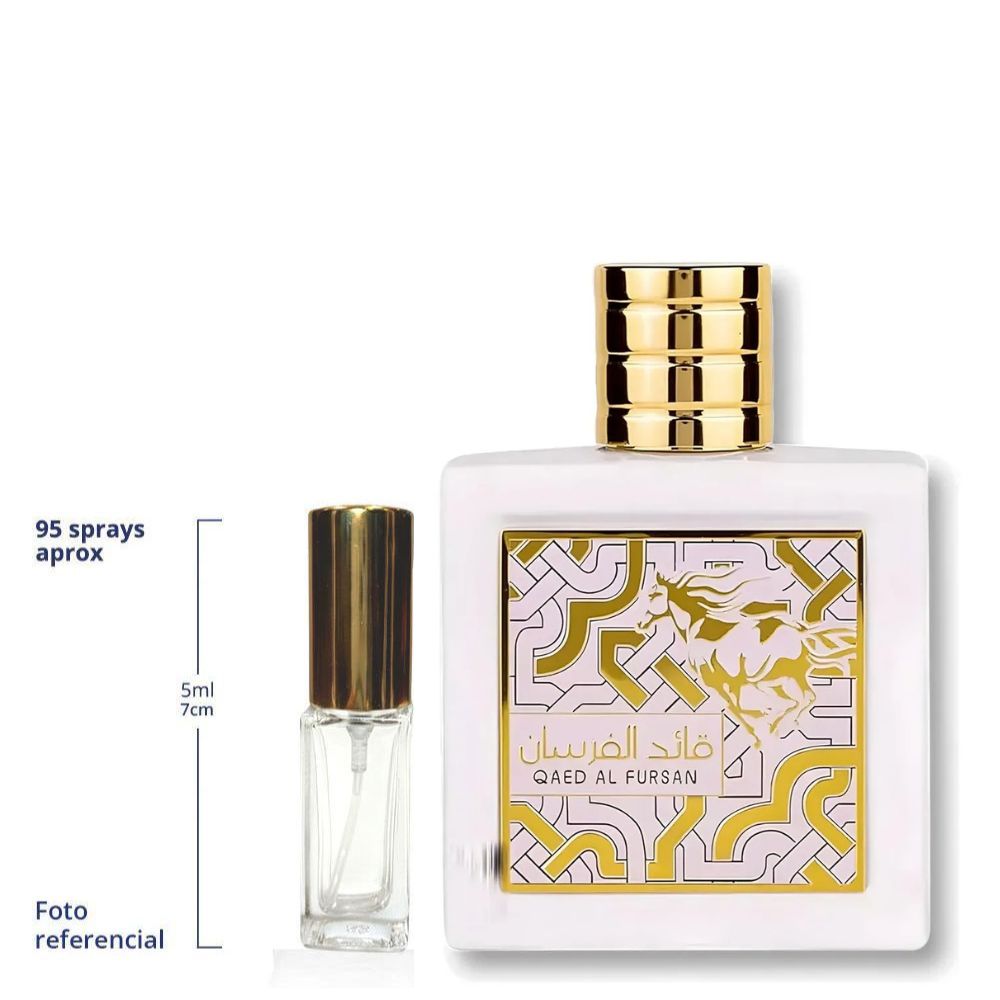 Lattafa QAED Al Fursan Unlimited Decant Travel Size Eau De Parfum For Men