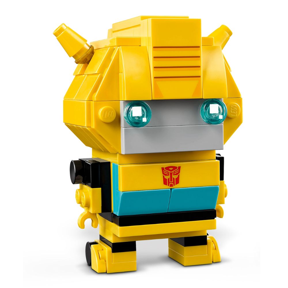 Lego Brick Headz Transformers Bumblebee & Bumblebee Car 253 Pzs 10+