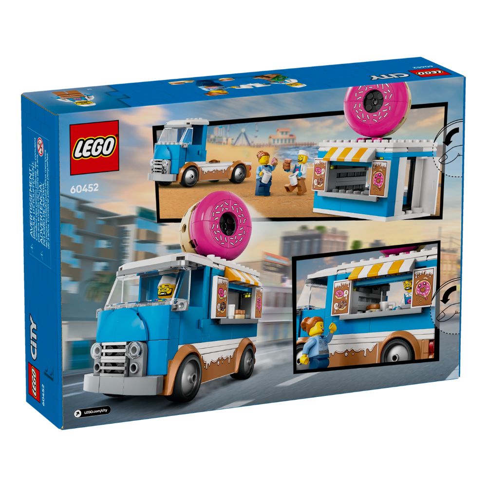 Lego City Donut Truck 196 Pzs 5+