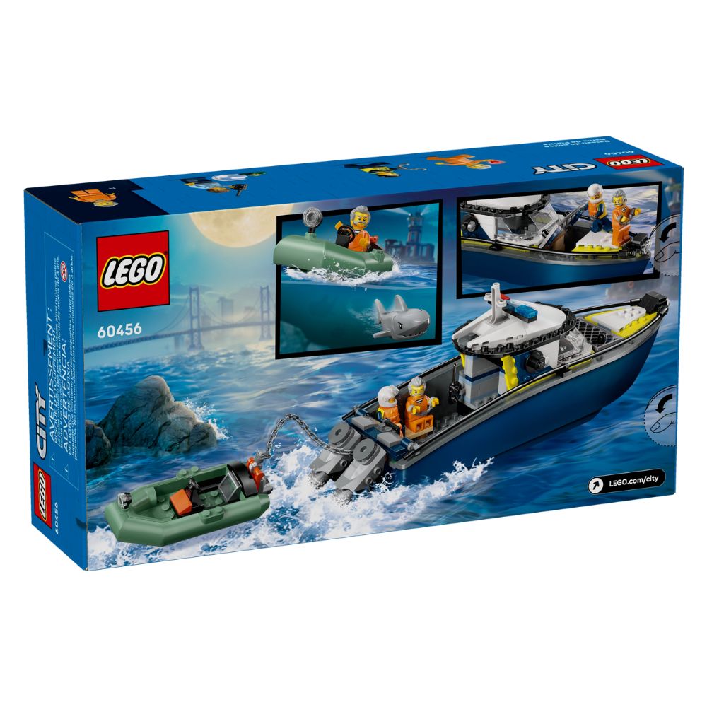Lego City Police Boat 264 Pzs 6+