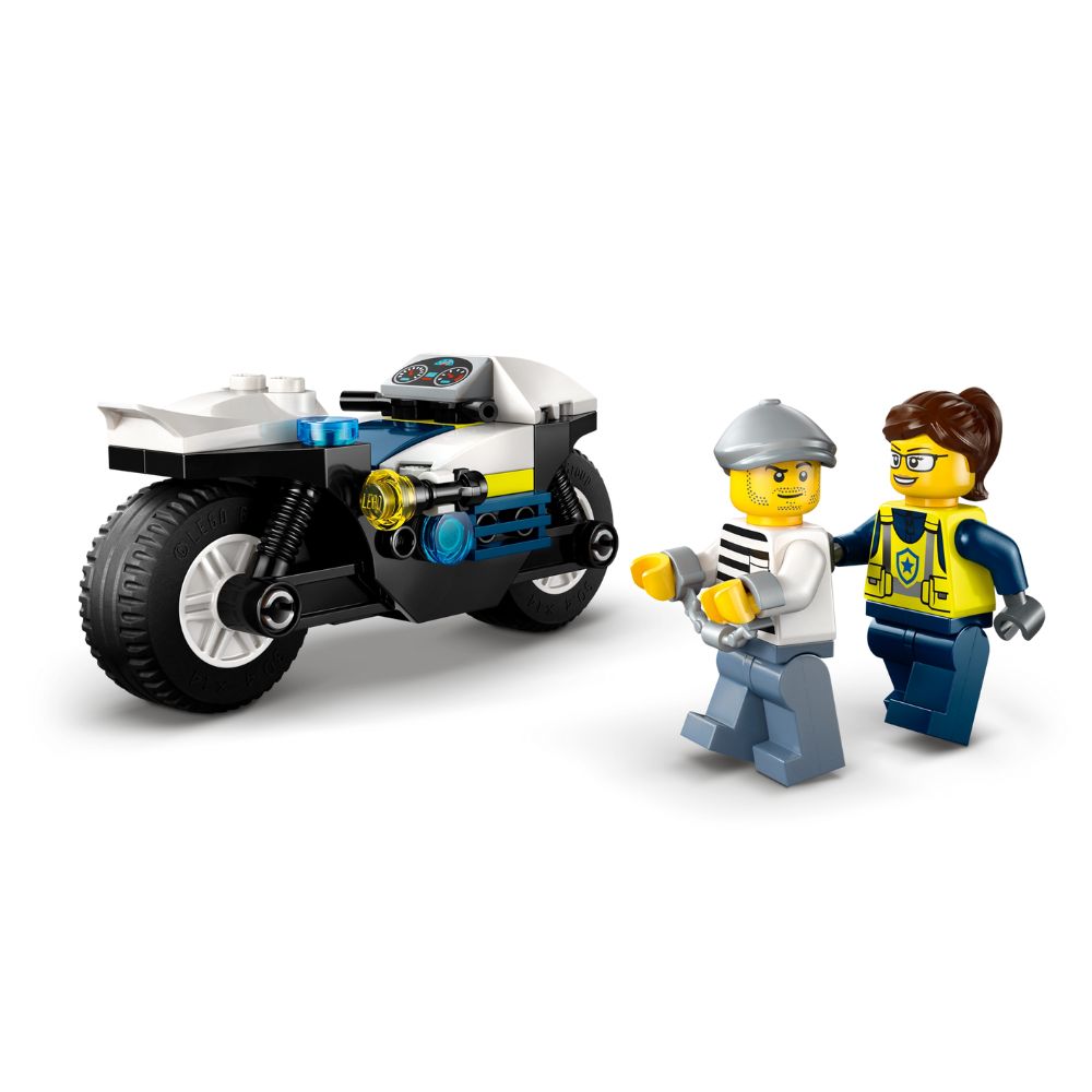 Lego City Police Motorcycle 65 Pzs 4+