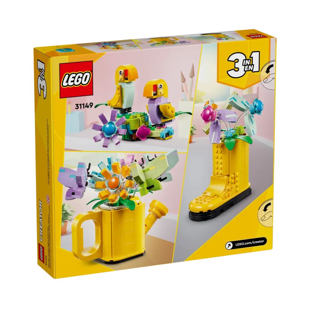 Lego Creator Flowers In Watering Can 420 Pzs 8+