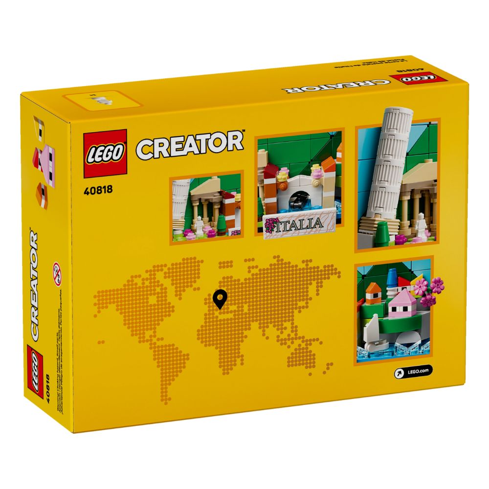 Lego Creator Italy Postcard 189 Pzs 9+