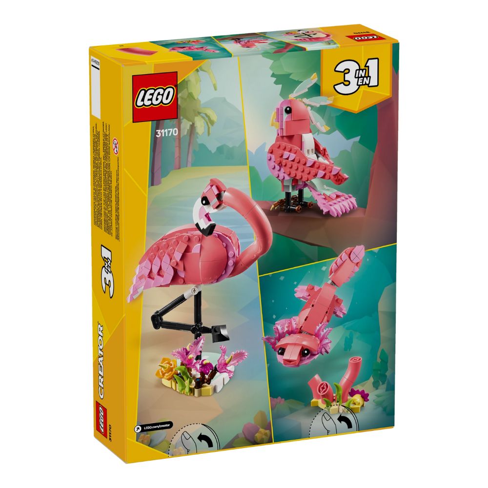 Lego Creator Pink Flamingo 288 Pzs 8+
