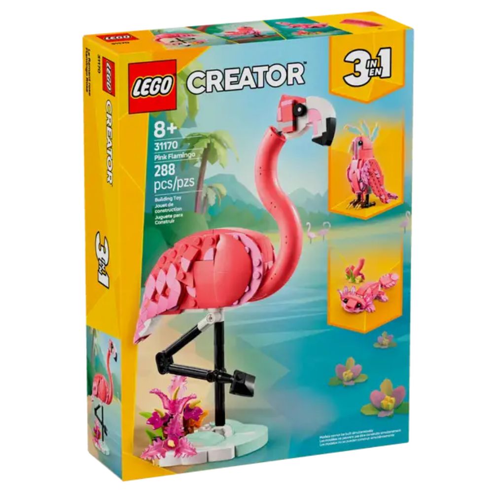 Lego Creator Pink Flamingo 288 Pzs 8+